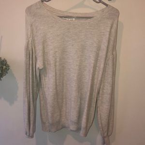 s light gray sweater american eagle